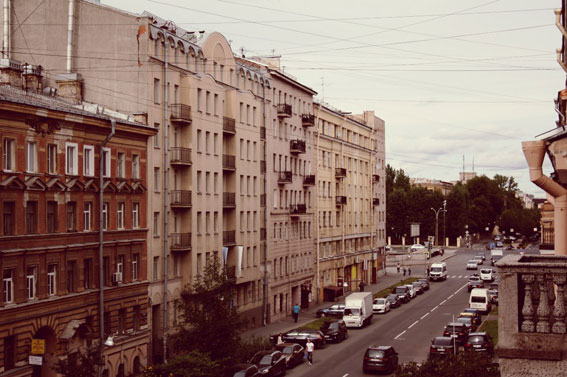 вид из окна с улицы Тамбовская