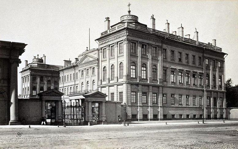 Аничков дворец. Начало 1870-х гг., фотограф А.Э. Фелиш