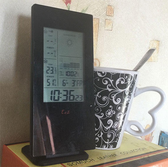 термометр Ea2 BL501, цифровая бытовая метеостанция 