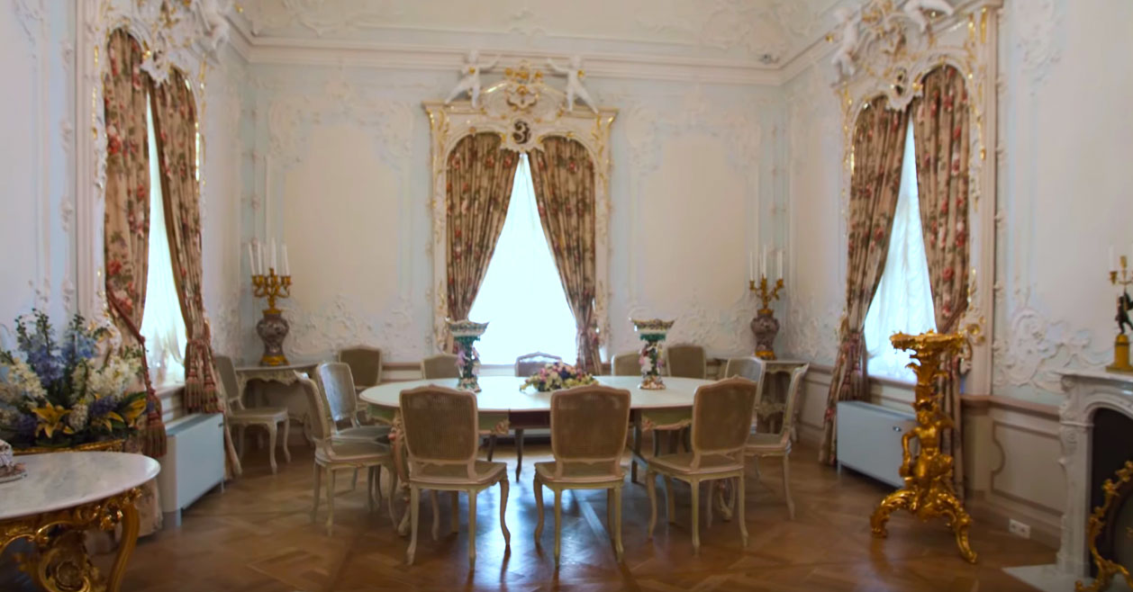 столовая Большого Ораниенбаумского дворца