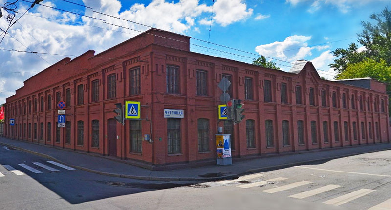 здание бывшей картузной фабрики — завода делительных головок