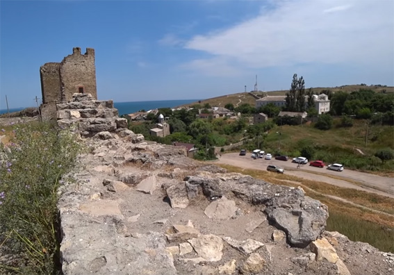 Генуэзская крепость Кафа. Феодосия
