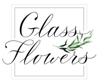 логотип витражной мастерской «Glass Flowers»