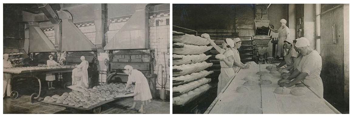 работа в цеху хлебозавода «Красный пекарь»