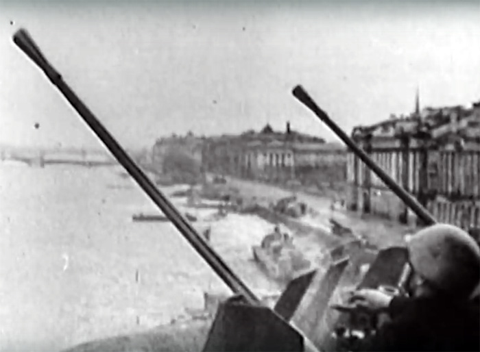 первая бомбежка Ленинграда 8 сентября 1941 г.