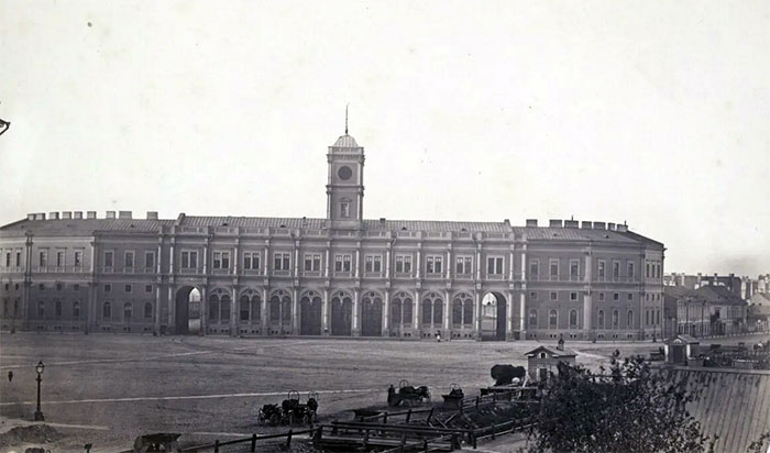 Николаевский вокзал, старое фото