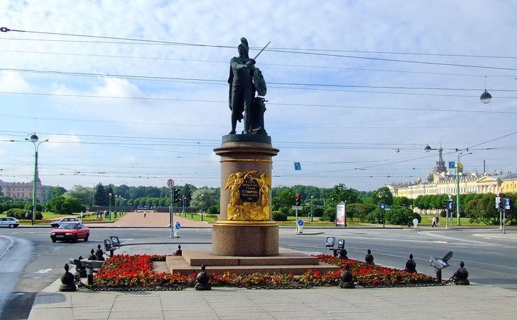 памятник Суворову, современное фото