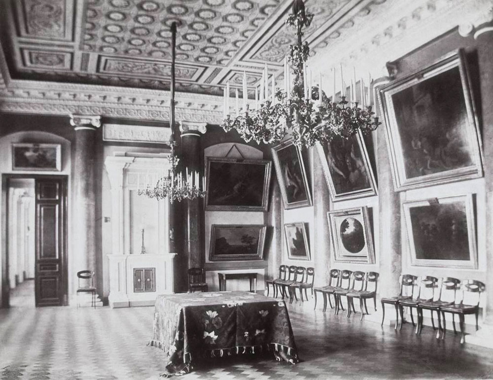 Строгановский дворец — столовая, 1868 г.