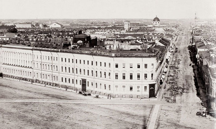 здание Вольного экономического общества на Невском пр., старое фото