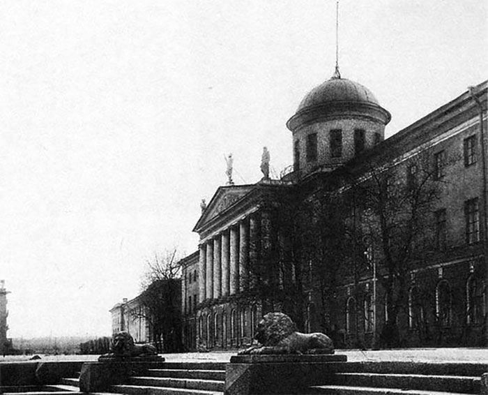 Старое фото. Здание таможни, архитектор И.Ф. Лукини